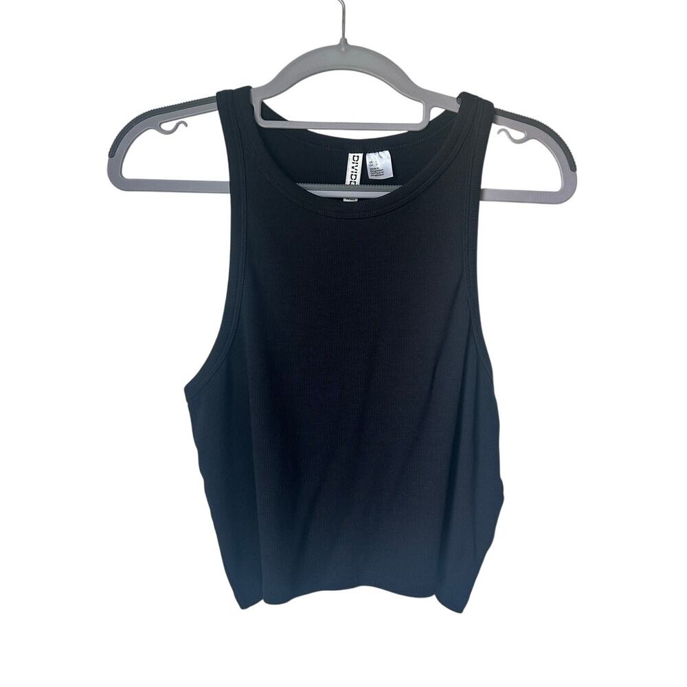 H&M Divided Black Tank Top - Large